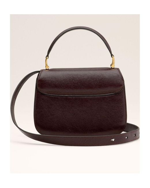 AMI Purple Paris Paris Shoulder Bag
