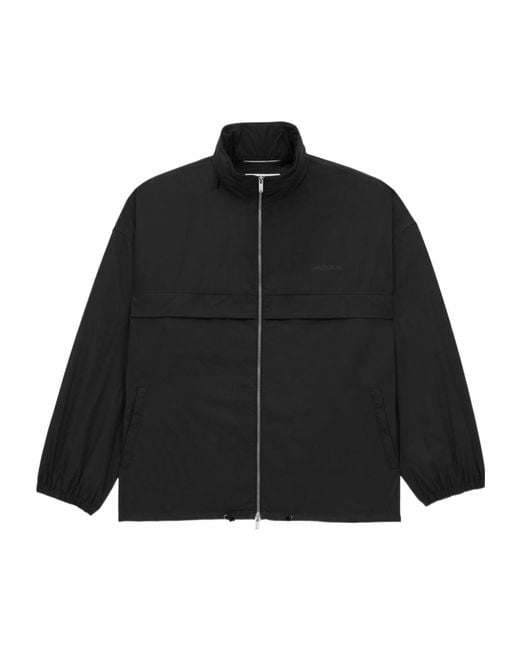 Saint Laurent Black Beeps Baseball Jacket for men