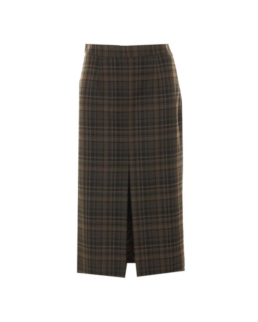 Aniye By Green Plaid Skirt