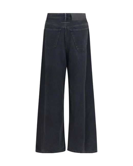 MM6 by Maison Margiela Blue Belt Loops Jeans