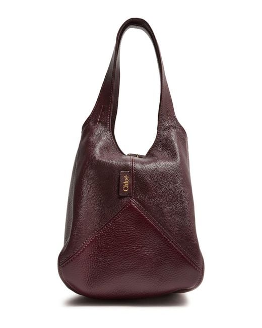 Chloé Purple Chloã Balloon Shoulder Bag