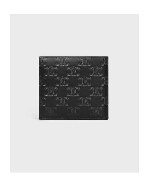 Céline Black Bi-Fold Wallet for men