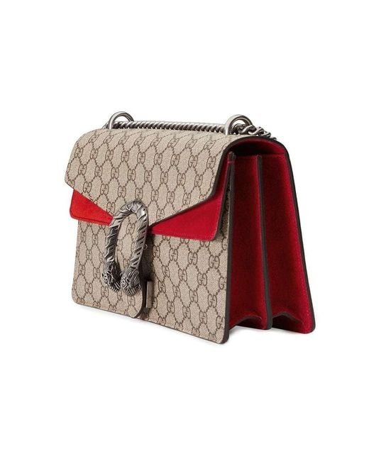 Gucci Metallic Dionysus Gg Supreme Shoulder Bag