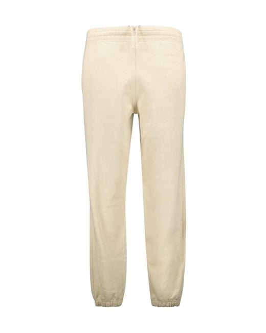Burberry Natural Check Pattern Elastic Waist Jogging Pants for men