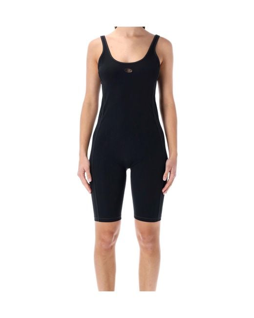 DIESEL Blue Open Back Jumpsuit