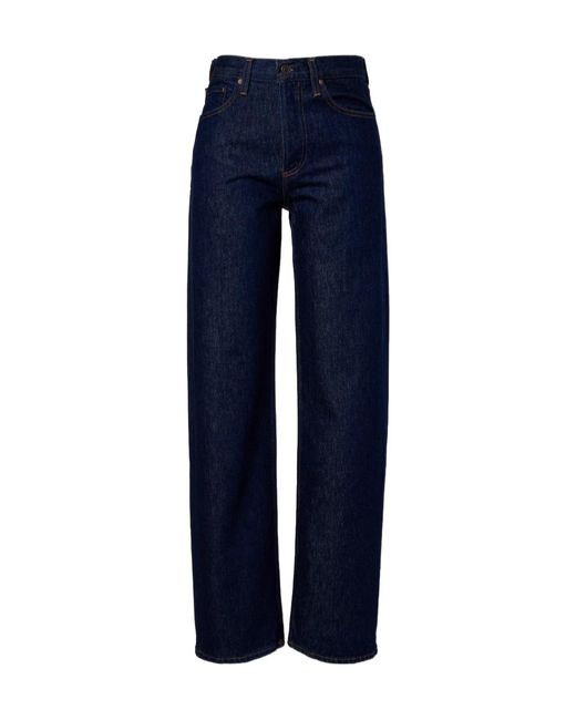 Agolde Blue Belt Loop Jeans