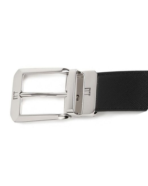 Dunhill Black Logo Belt for men