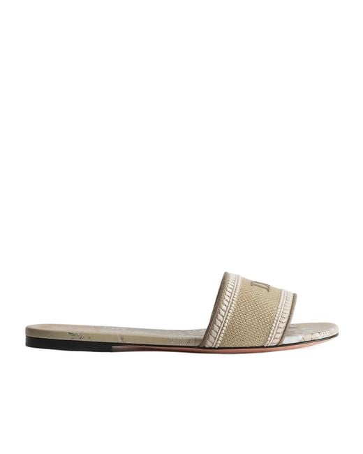 Dior White Iviera Dway Slide
