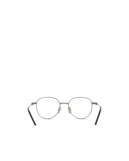 Givenchy White Oval-Frame Glasses for men
