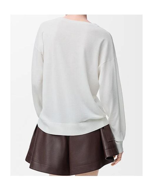 Loewe White Sweater
