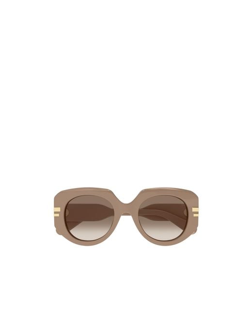 Chloé Multicolor Chloé Eyewear Oversized Frame Sunglasses