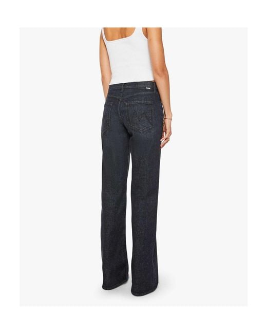 Mother Black Belt Loops Jeans