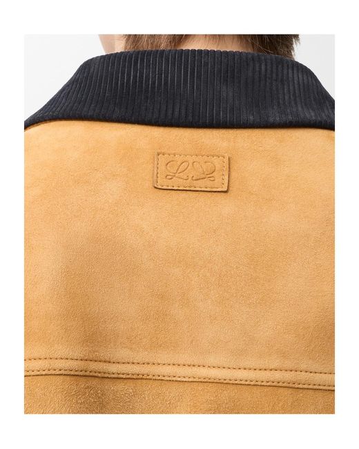 Loewe Metallic Trucker Jacket for men
