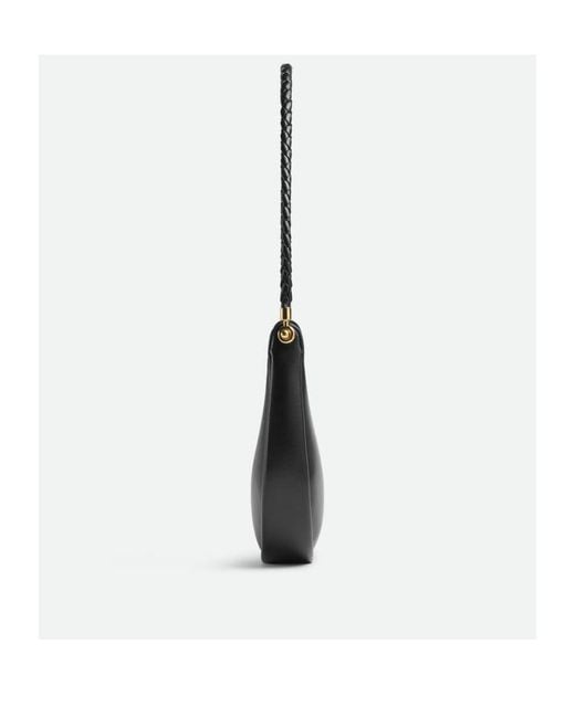 Bottega Veneta Black Hula Hoop Shoulder Bag