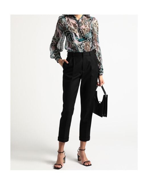 MAX&Co. Blue Long Sleeve Blouse