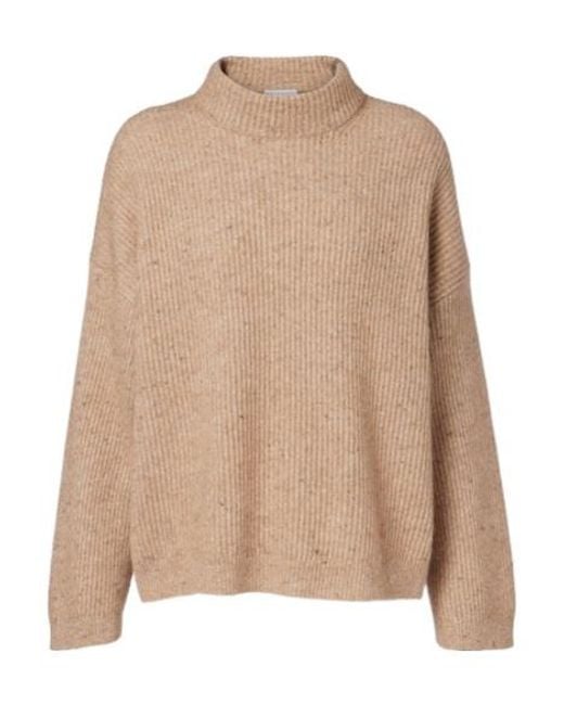 Brunello Cucinelli Natural Oversized Sweater