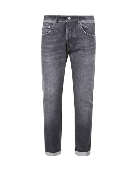 Dondup Gray Slim-Fit Jeans for men