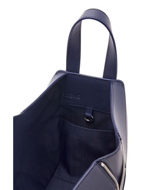 Loewe Blue Compact Hammock Bag