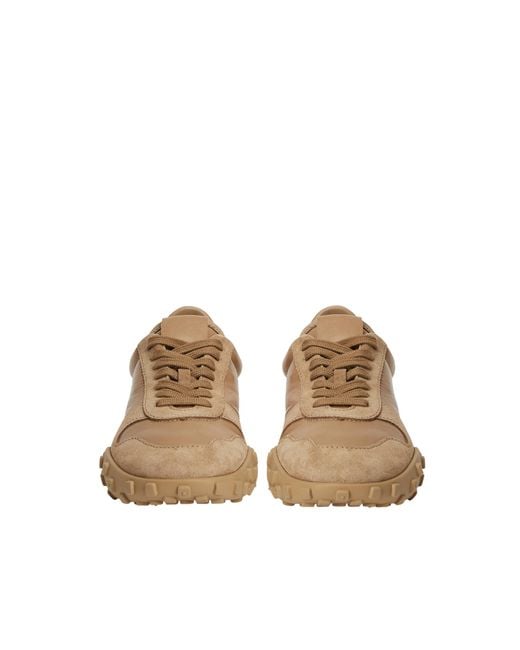 Jil Sander Brown Moon Sneaker