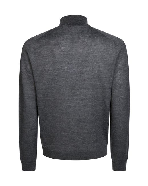 J.W. Anderson Gray Turtleneck Sweater for men