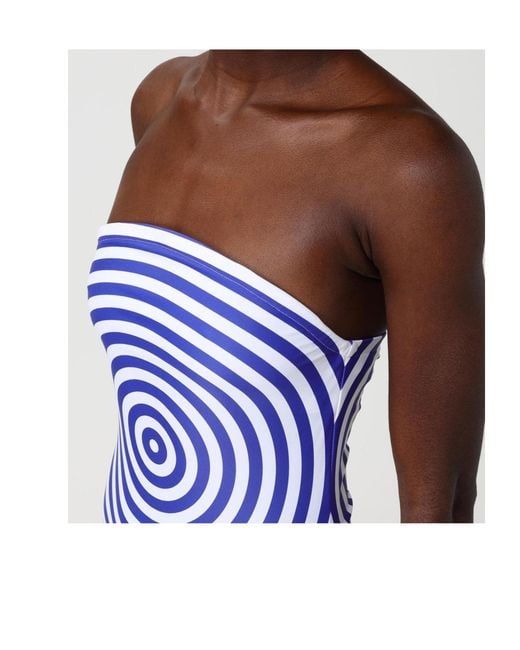 Jean Paul Gaultier Blue Striped Clothing