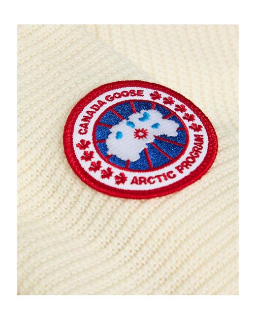 Canada Goose White Hybridge Padded Shell And Wool-Knit Jacket