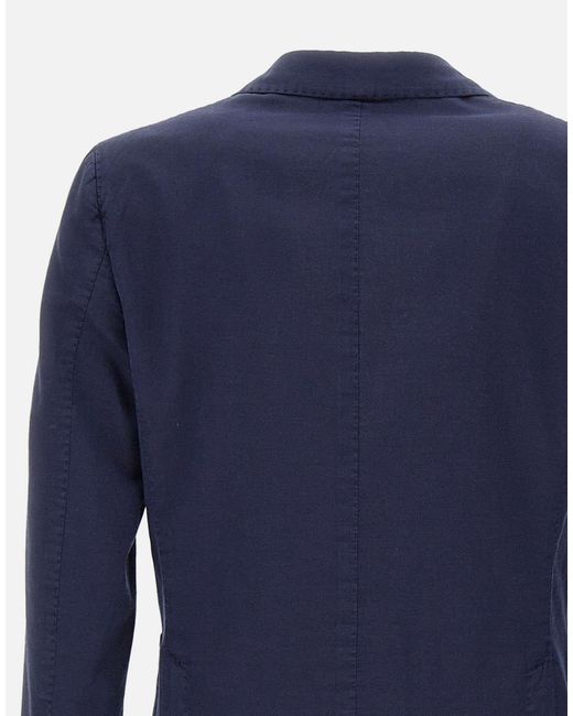 Biagio Santaniello Blue Santaniello Biagio Jackets for men