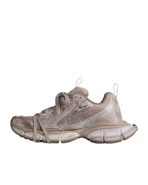 Balenciaga Gray 3Xl Lace-Up Sneakers for men