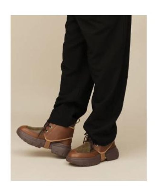 Ugg Brown Jld Round Toe Ankle Boots for men