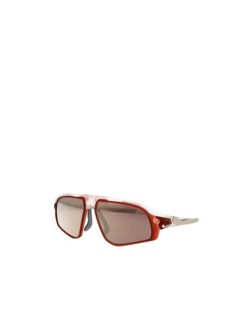 Nike Pink Flyfree Pilot Frame Sunglasses for men