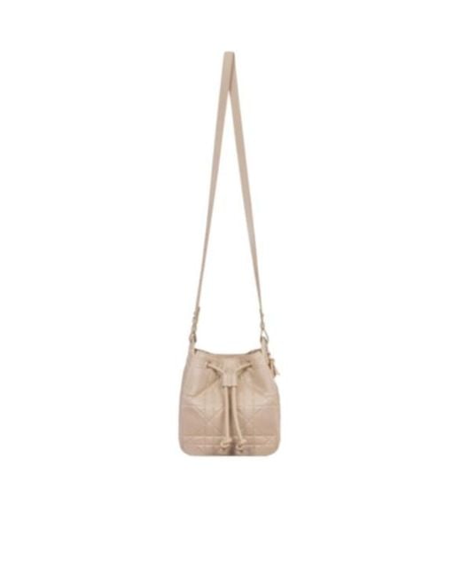 Dior White Small D Motion Shoulder Bag