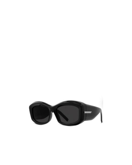 Givenchy Black Eyewear Rectangle Frame Sunglasses