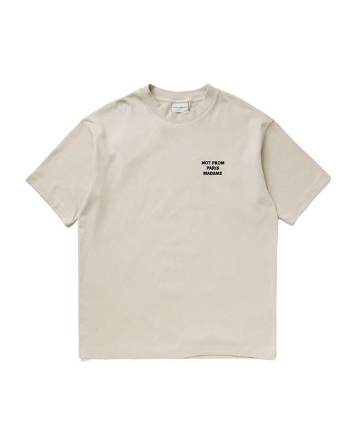 Drole de Monsieur White Drôle De Monsieur Le T-Shirt Slogan T-Shirt for men