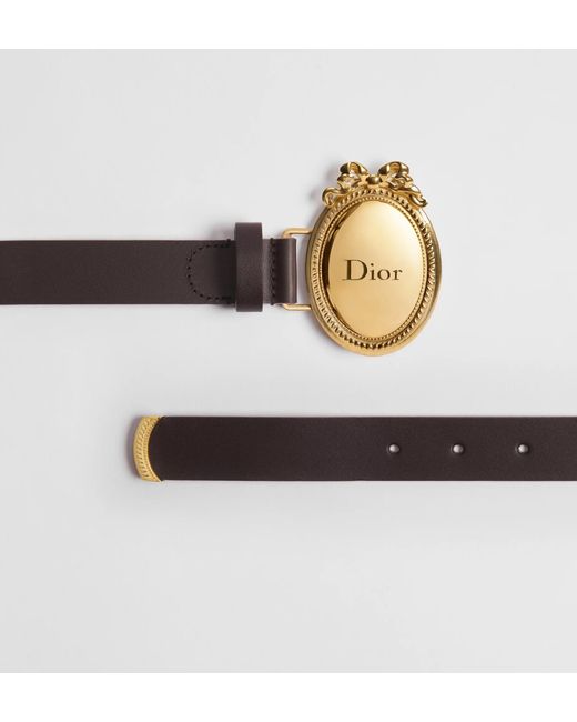 Dior Metallic Médaillon Belt