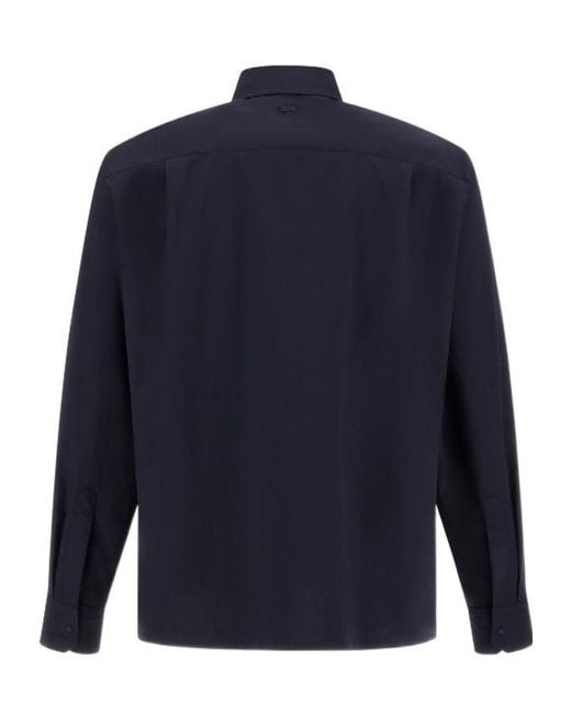 Herno Blue Resort Shirt for men