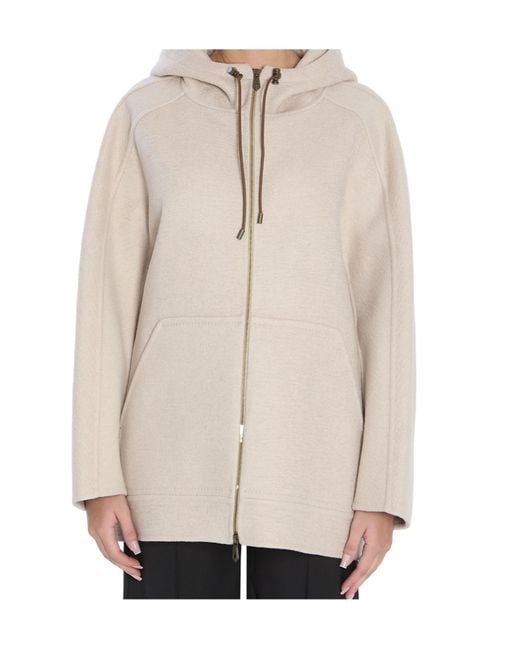 Max Mara Natural Atelier Gradi Zip-Up Jacket
