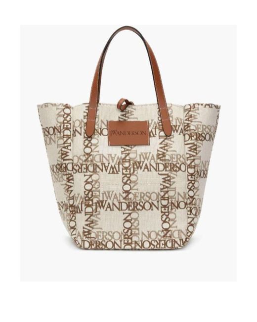 J.W. Anderson Multicolor Jw Anderson Logo Jacquard Belt Tote Bag