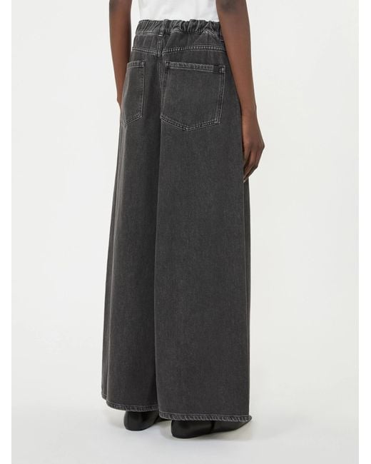 Weekend by Maxmara Gray Wkdvortice Wide Leg Jeans