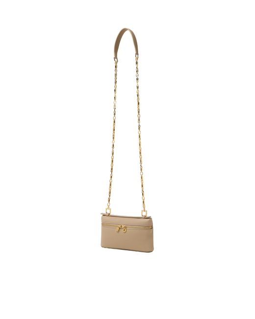 Loro Piana Natural Extra Pocket Mini Pouch