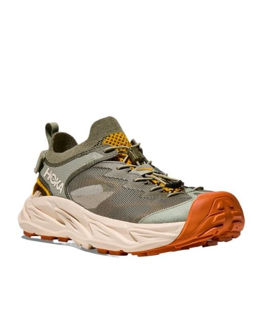 Hoka One One Green Hopara 2 Aerino Lace-Up Sneakers for men