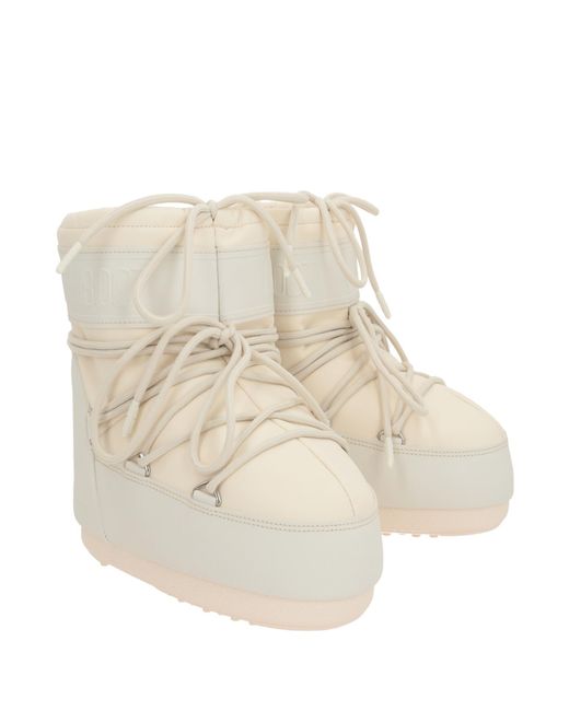 Moon Boot Natural Maxi Logo Snow Boots for men
