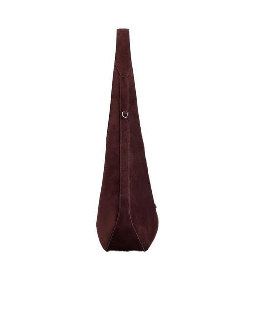 Roger Vivier Purple Belle Vivier Small Hobo Bag