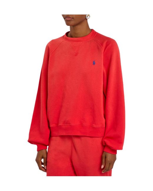 Polo Ralph Lauren Logo-Embroidered Cotton-Blend Sweatshirt