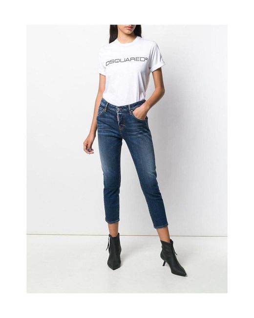 DSquared² Blue Nine-Point Slim Jeans