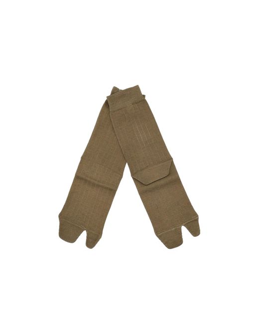 Maison Margiela Natural Tabi Socks