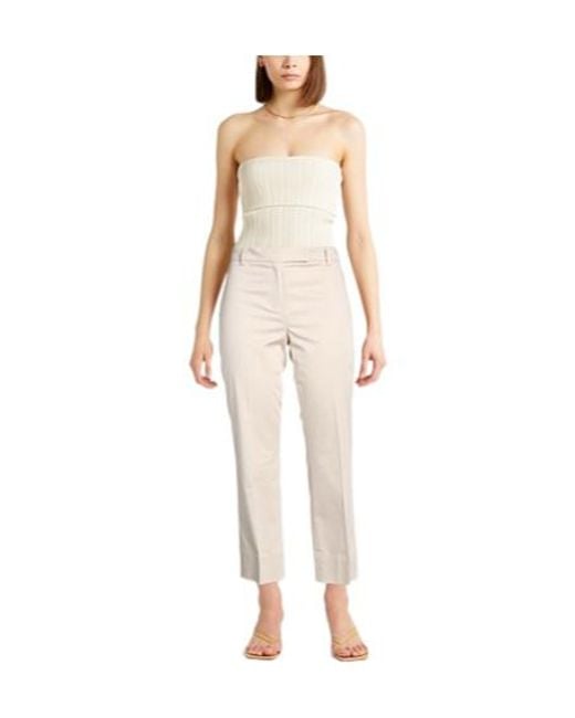 Max Mara Natural Stretch Straight-Leg Pants