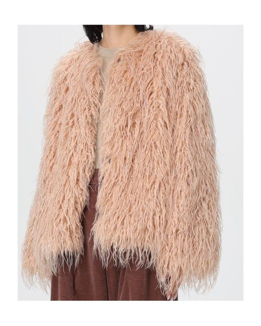 Forte_forte Natural V-Neck Jacket