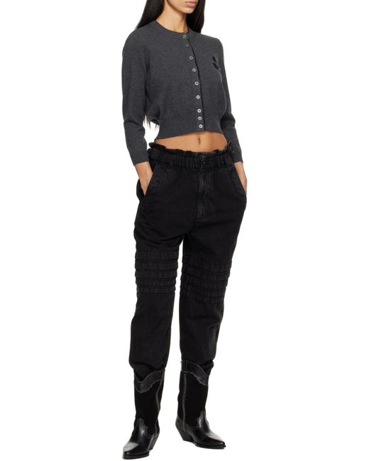 Isabel Marant Blue Isabel Marant Étoile Lona Crewneck Cardigan
