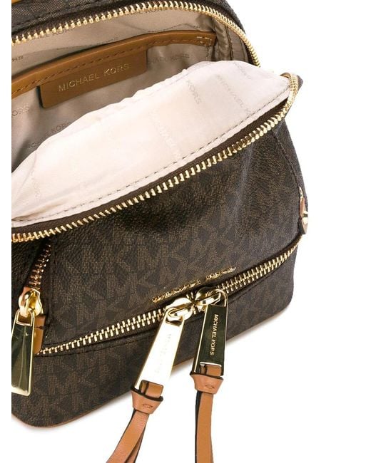 MICHAEL Michael Kors Brown Rhea Mini Backpack