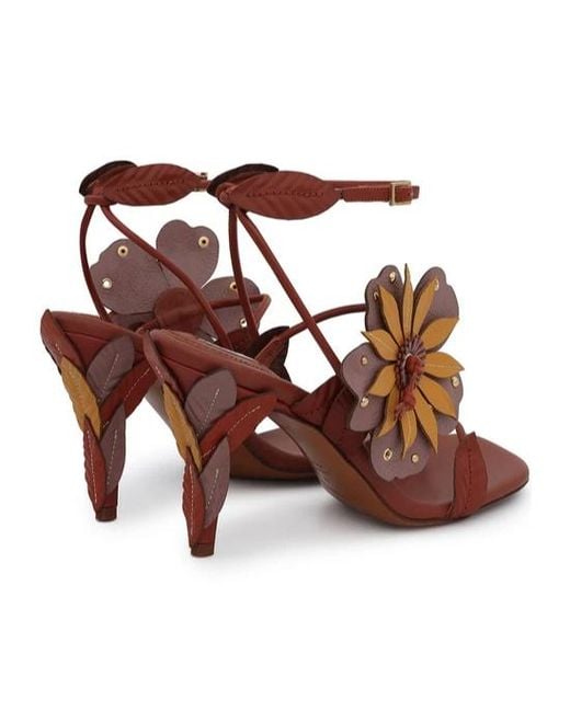 Zimmermann Brown Brightside Sandals